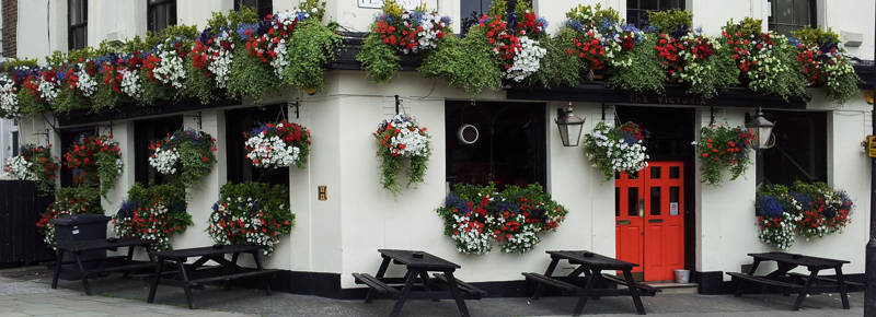 Window boxes for restaurants in London